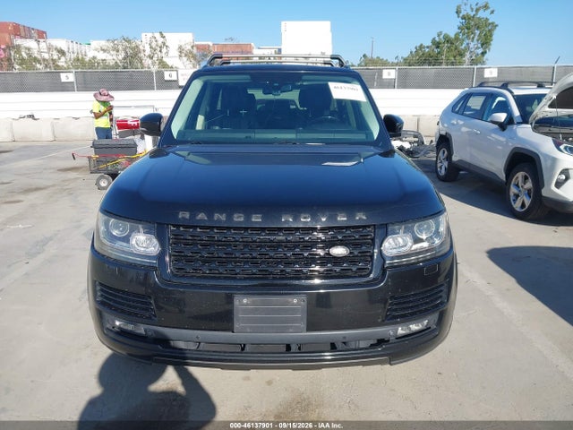 2013 Land Rover Range Rover Supercharged მანქანა იყიდება აუქციონზე, vin: SALGS2EF0DA100545, აუქციონის ნომერი: 46137901