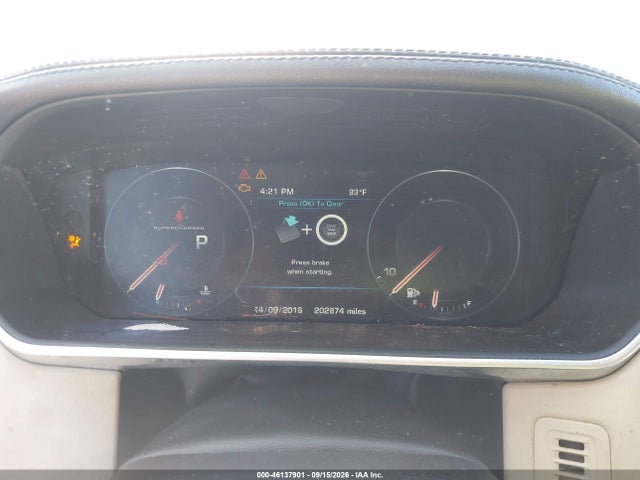 2013 Land Rover Range Rover Supercharged მანქანა იყიდება აუქციონზე, vin: SALGS2EF0DA100545, აუქციონის ნომერი: 46137901