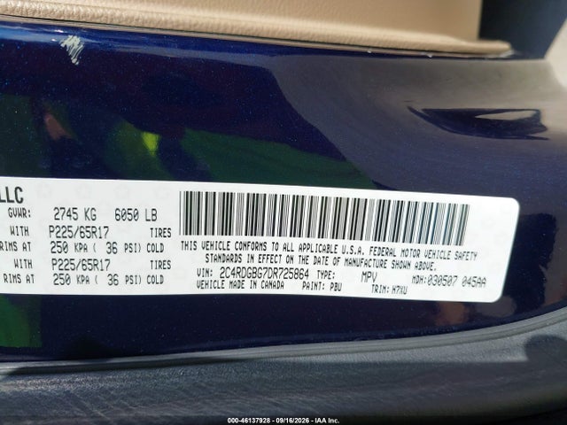 Aukcja sprzedaży 2013 Dodge Grand Caravan Se, vin: 2C4RDGBG7DR725864, numer aukcji: 46137928