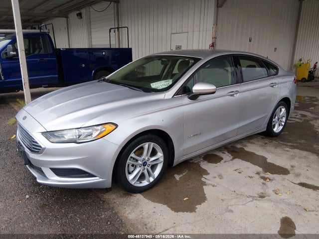2018 Ford Fusion Hybrid Se მანქანა იყიდება აუქციონზე, vin: 3FA6P0LU0JR250656, აუქციონის ნომერი: 46137945