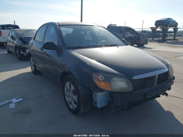 2009 Kia Spectra Lx მანქანა იყიდება აუქციონზე, vin: KNAFE221X95619313, აუქციონის ნომერი: 46137955