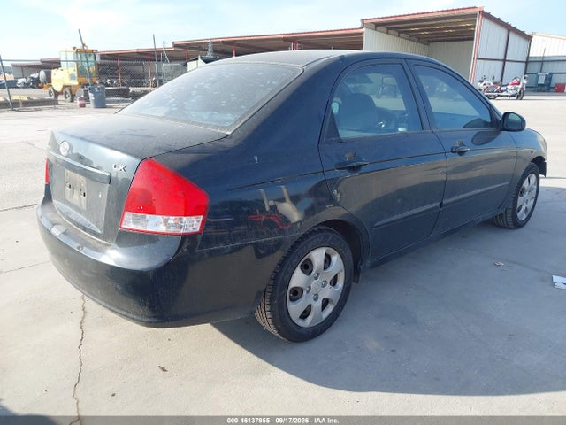 2009 Kia Spectra Lx მანქანა იყიდება აუქციონზე, vin: KNAFE221X95619313, აუქციონის ნომერი: 46137955