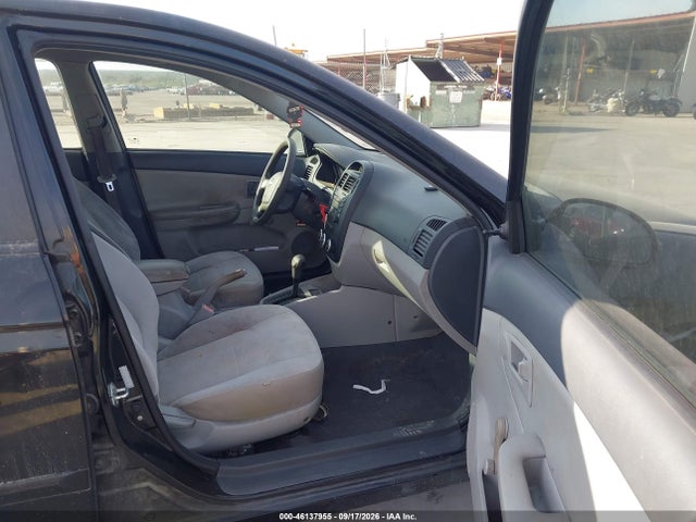 2009 Kia Spectra Lx მანქანა იყიდება აუქციონზე, vin: KNAFE221X95619313, აუქციონის ნომერი: 46137955