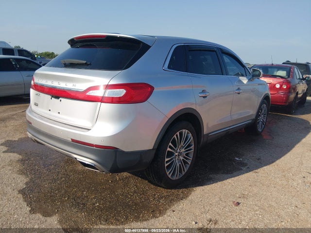 Продажа на аукционе авто 2016 Lincoln Mkx Reserve, vin: 2LMTJ6LR0GBL24677, номер лота: 46137998