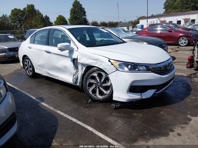 46138033 :رقم المزاد ، 1HGCR3F05HA008386 vin ، 2017 Honda Accord Ex-l V6 مزاد بيع