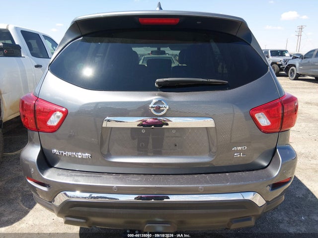 Продажа на аукционе авто 2019 Nissan Pathfinder Sl, vin: 5N1DR2MM8KC601332, номер лота: 46138060