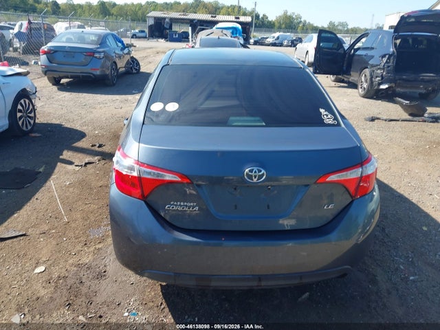 Aukcja sprzedaży 2016 Toyota Corolla Le, vin: 2T1BURHE4GC696508, numer aukcji: 46138098