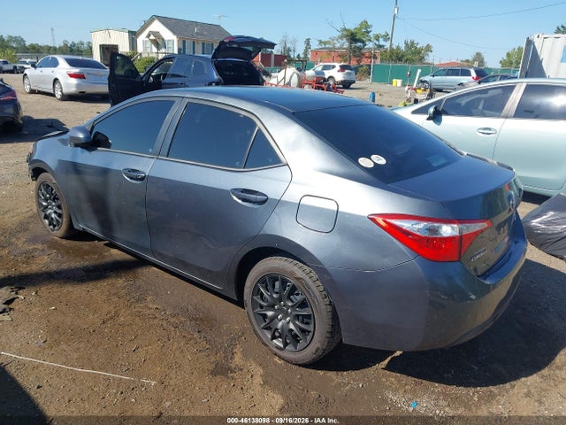 Aukcja sprzedaży 2016 Toyota Corolla Le, vin: 2T1BURHE4GC696508, numer aukcji: 46138098
