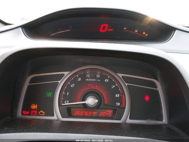 Aukcja sprzedaży 2008 Honda Civic Si, vin: 2HGFG21528H708500, numer aukcji: 46138224