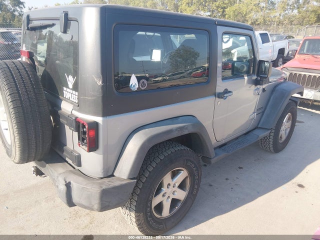 Aukcja sprzedaży 2014 Jeep Wrangler Sport, vin: 1C4AJWAG0EL113405, numer aukcji: 46138233