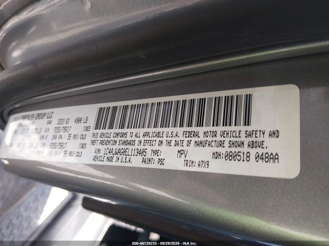 Aukcja sprzedaży 2014 Jeep Wrangler Sport, vin: 1C4AJWAG0EL113405, numer aukcji: 46138233