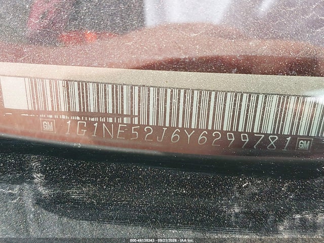 Продаж на аукціоні авто 2000 Chevrolet Malibu Ls, vin: 1G1NE52J6Y6299781, номер лоту: 46138243