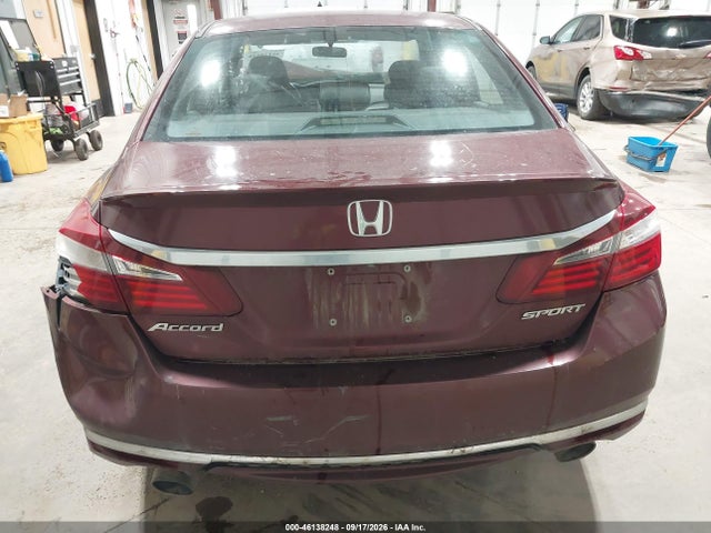 Продаж на аукціоні авто 2016 Honda Accord Sport, vin: 1HGCR2F58GA020178, номер лоту: 46138248