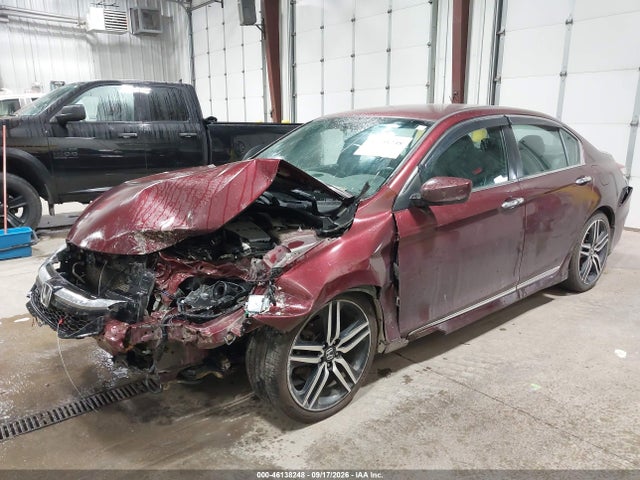 Продаж на аукціоні авто 2016 Honda Accord Sport, vin: 1HGCR2F58GA020178, номер лоту: 46138248