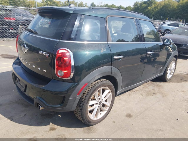 Продаж на аукціоні авто 2014 Mini Countryman Cooper S, vin: WMWZC5C57EWP39340, номер лоту: 46138260