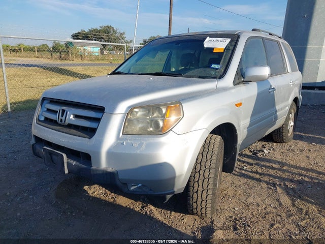 2007 Honda Pilot Ex-l მანქანა იყიდება აუქციონზე, vin: 5FNYF28607B024512, აუქციონის ნომერი: 46138305