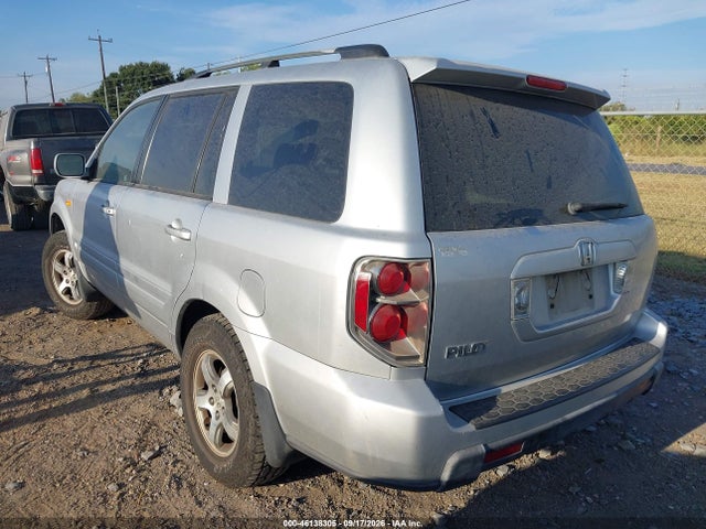 2007 Honda Pilot Ex-l მანქანა იყიდება აუქციონზე, vin: 5FNYF28607B024512, აუქციონის ნომერი: 46138305