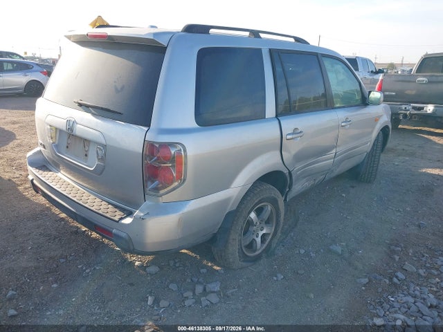 2007 Honda Pilot Ex-l მანქანა იყიდება აუქციონზე, vin: 5FNYF28607B024512, აუქციონის ნომერი: 46138305