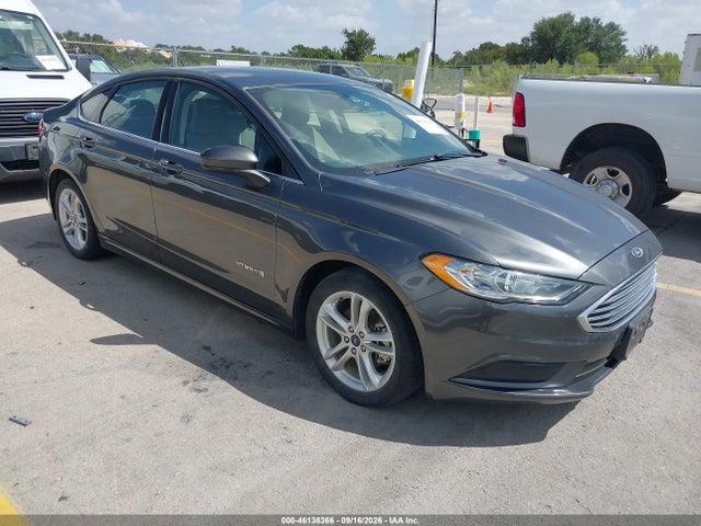 Aukcja sprzedaży 2018 Ford Fusion Hybrid S, vin: 3FA6P0UU7JR100414, numer aukcji: 46138366
