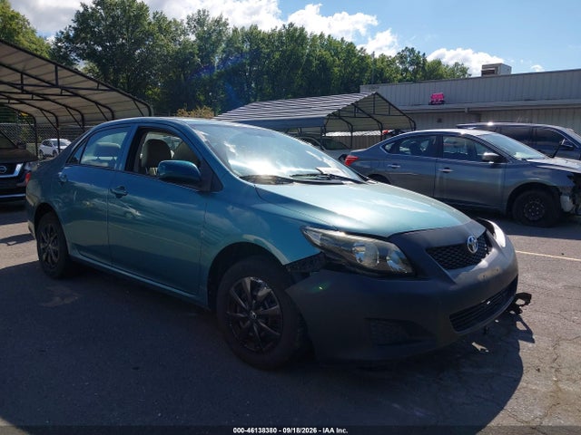 2009 Toyota Corolla Le მანქანა იყიდება აუქციონზე, vin: 2T1BU40E49C121116, აუქციონის ნომერი: 46138380