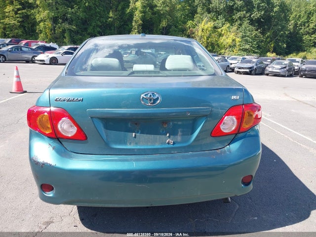 2009 Toyota Corolla Le მანქანა იყიდება აუქციონზე, vin: 2T1BU40E49C121116, აუქციონის ნომერი: 46138380
