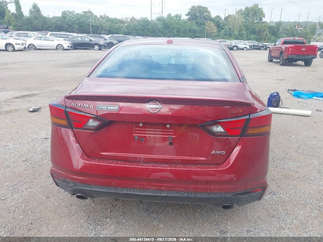 2024 Nissan Altima Sr Intelligent Awd მანქანა იყიდება აუქციონზე, vin: 1N4BL4CW0RN371334, აუქციონის ნომერი: 46138410