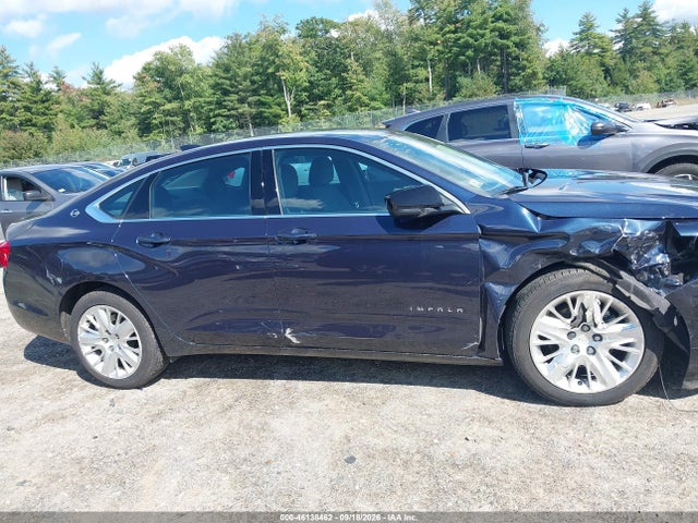 46138462 :رقم المزاد ، 2G11Z5SA8G9195089 vin ، 2016 Chevrolet Impala Ls مزاد بيع
