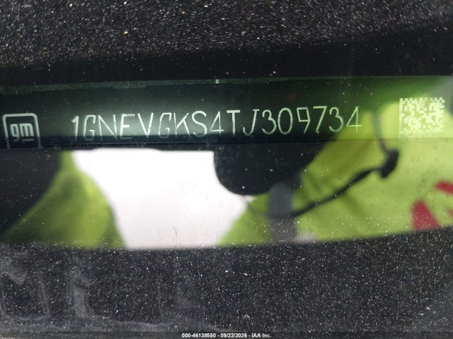 Продаж на аукціоні авто 2026 Chevrolet Traverse Awd Lt, vin: 1GNEVGKS4TJ309734, номер лоту: 46138550