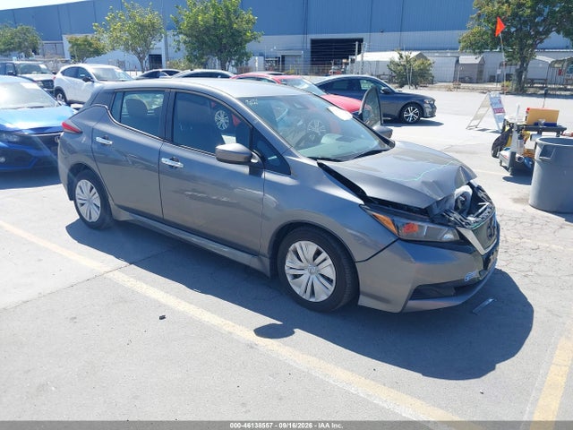 Auction sale of the 2021 Nissan Leaf S 40 Kwh, vin: 1N4AZ1BV8MC552199, lot number: 46138557