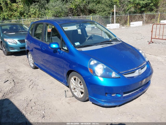 Auction sale of the 2007 Honda Fit Sport, vin: JHMGD38627S053843, lot number: 46138565