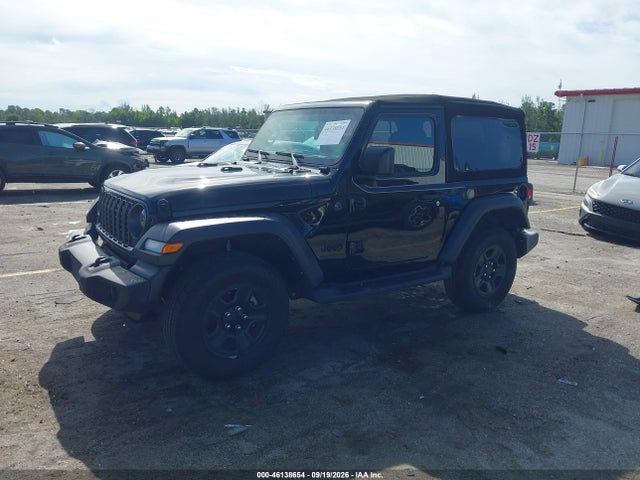 Продажа на аукционе авто 2024 Jeep Wrangler 2-door Sport 4x4, vin: 1C4PJXAGXRW332084, номер лота: 46138654