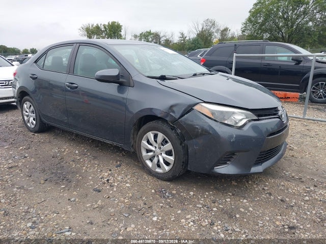 46138670 :رقم المزاد ، 5YFBURHE0GP442763 vin ، 2016 Toyota Corolla Le مزاد بيع