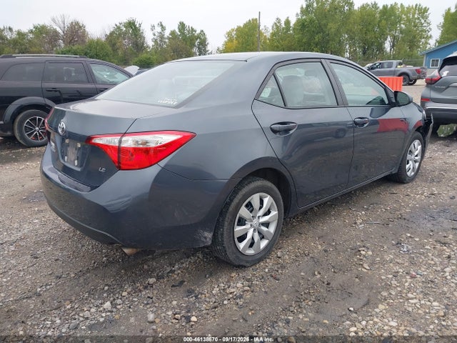 Продажа на аукционе авто 2016 Toyota Corolla Le, vin: 5YFBURHE0GP442763, номер лота: 46138670