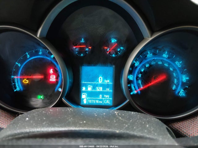 Aukcja sprzedaży 2012 Chevrolet Cruze Eco, vin: 1G1PK5SC2C7405505, numer aukcji: 46138685