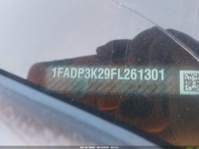 Продаж на аукціоні авто 2015 Ford Focus Se, vin: 1FADP3K29FL261301, номер лоту: 46138688