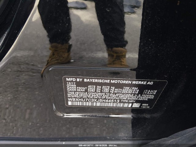 Продаж на аукціоні авто 2018 Bmw X1 Sdrive28i, vin: WBXHU7C3XJ5H44513, номер лоту: 46138711