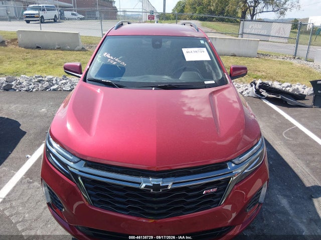 2022 Chevrolet Equinox Fwd Rs მანქანა იყიდება აუქციონზე, vin: 3GNAXMEV3NS172221, აუქციონის ნომერი: 46138729