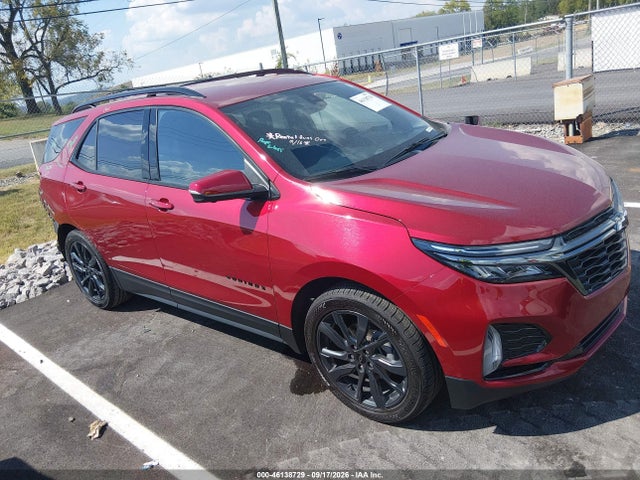 2022 Chevrolet Equinox Fwd Rs მანქანა იყიდება აუქციონზე, vin: 3GNAXMEV3NS172221, აუქციონის ნომერი: 46138729
