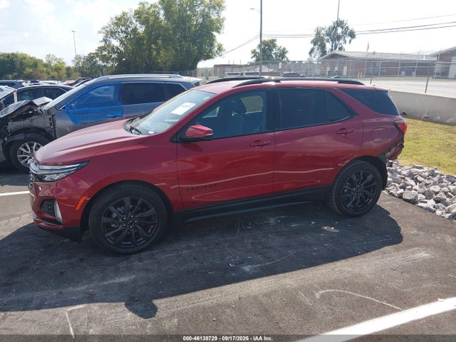 2022 Chevrolet Equinox Fwd Rs მანქანა იყიდება აუქციონზე, vin: 3GNAXMEV3NS172221, აუქციონის ნომერი: 46138729