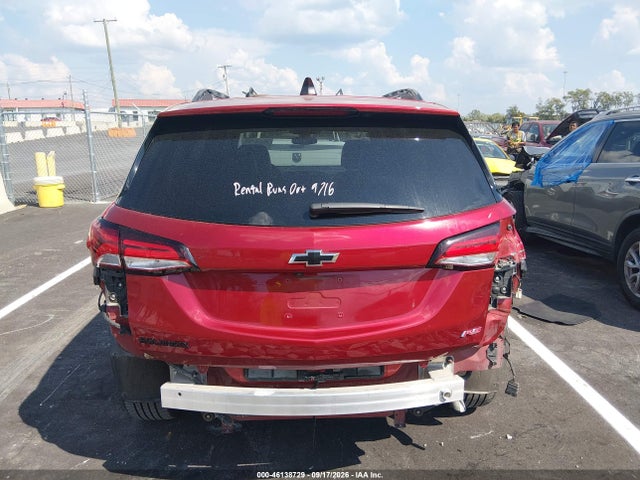 2022 Chevrolet Equinox Fwd Rs მანქანა იყიდება აუქციონზე, vin: 3GNAXMEV3NS172221, აუქციონის ნომერი: 46138729