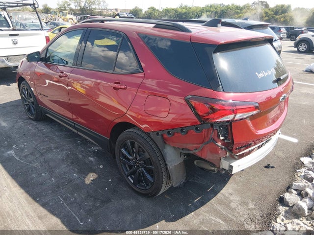 2022 Chevrolet Equinox Fwd Rs მანქანა იყიდება აუქციონზე, vin: 3GNAXMEV3NS172221, აუქციონის ნომერი: 46138729