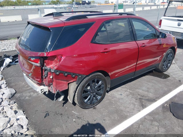 2022 Chevrolet Equinox Fwd Rs მანქანა იყიდება აუქციონზე, vin: 3GNAXMEV3NS172221, აუქციონის ნომერი: 46138729