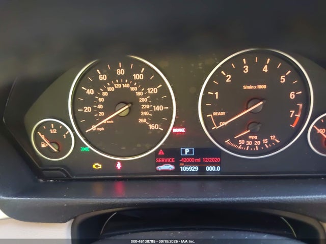 2014 Bmw 328i Xdrive მანქანა იყიდება აუქციონზე, vin: WBA3B5G53ENS06409, აუქციონის ნომერი: 46138785