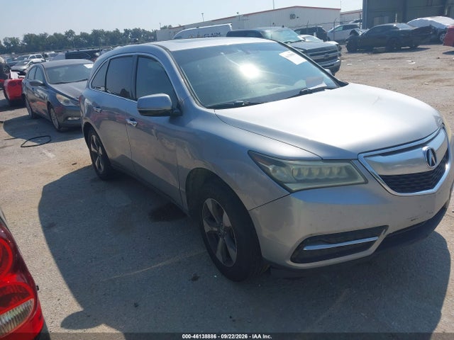 2016 Acura Mdx Acurawatch Plus Package მანქანა იყიდება აუქციონზე, vin: 5FRYD4H28GB021760, აუქციონის ნომერი: 46138886