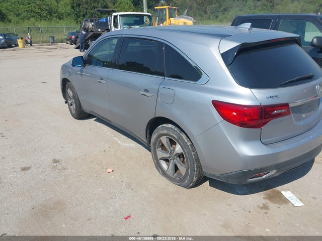 2016 Acura Mdx Acurawatch Plus Package მანქანა იყიდება აუქციონზე, vin: 5FRYD4H28GB021760, აუქციონის ნომერი: 46138886