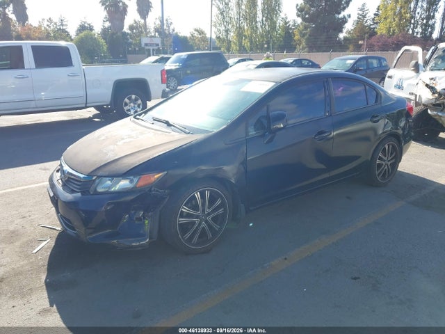 2012 Honda Civic Lx მანქანა იყიდება აუქციონზე, vin: 2HGFB2F55CH590703, აუქციონის ნომერი: 46138933