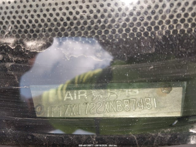 Продаж на аукціоні авто 1999 Ford F-150 Work Series/xl/xlt, vin: 1FTZX1722XNB87481, номер лоту: 46138977