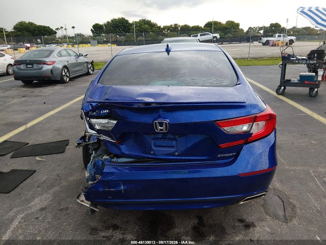 46139012 :رقم المزاد ، 1HGCV1F34KA036987 vin ، 2019 Honda Accord Sport مزاد بيع