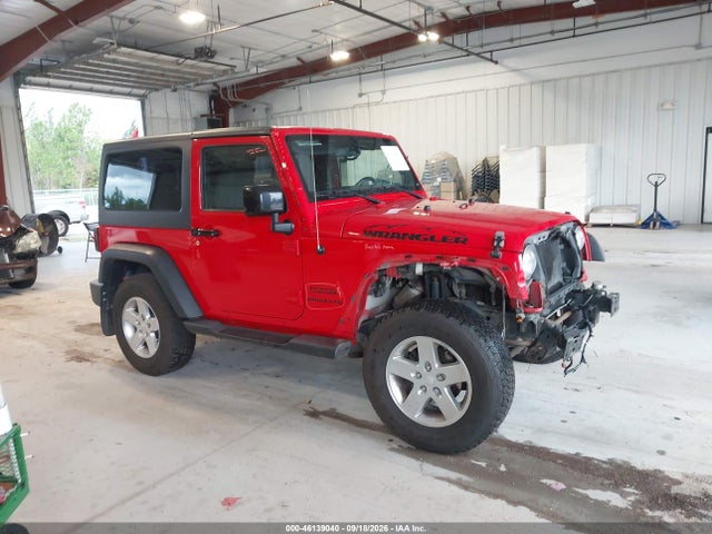 46139040 :رقم المزاد ، 1C4AJWAG6FL690909 vin ، 2015 Jeep Wrangler Sport مزاد بيع