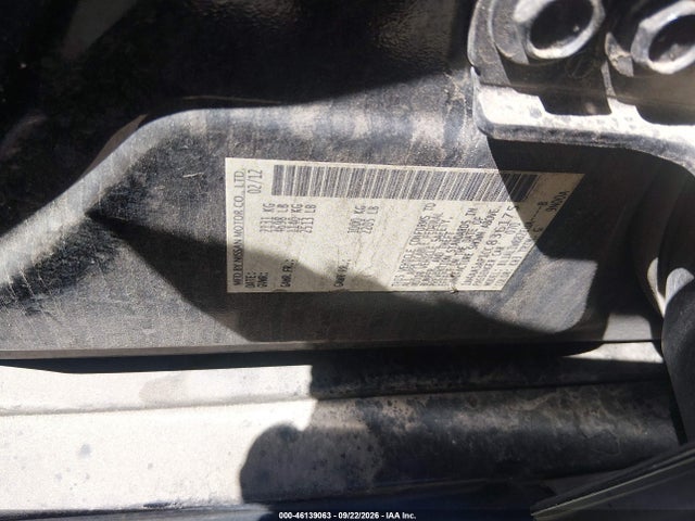 Aukcja sprzedaży 2012 Nissan Maxima 3.5 Sv, vin: 1N4AA5AP1CC836175, numer aukcji: 46139063